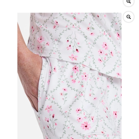 Floral Print Women's Pajama Set - Picture 7 of 9